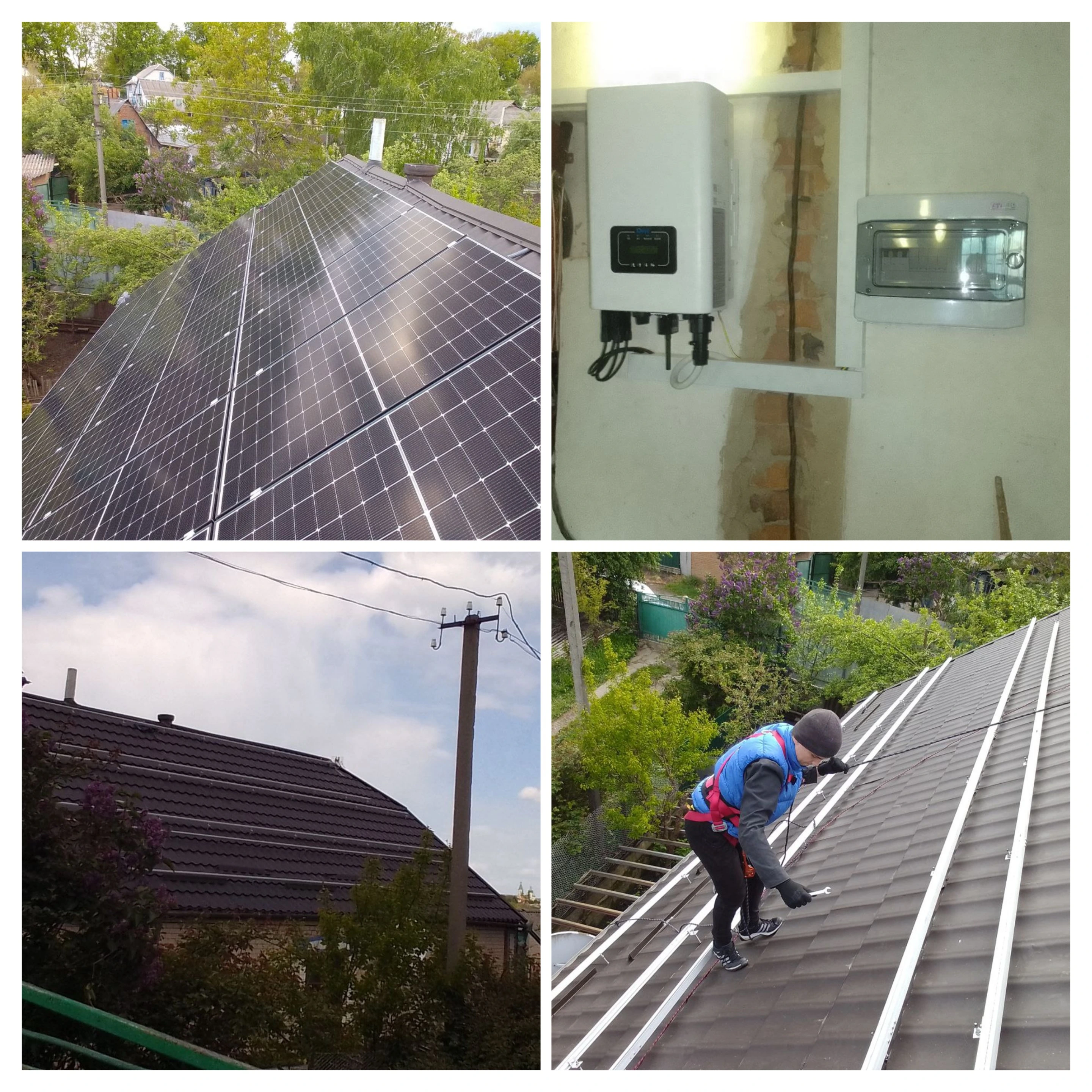 Мережева СЕС Тетіїв інвертор Deya